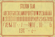 The Print Press Collection, a Sans Serif Font by Bart Wesolek (Thumbnail 8 of 10)