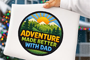 Father's Day PNG, Faux Yarn Dad PNG,, an Illustration by GatewayDesign (Thumbnail 6 of 6)