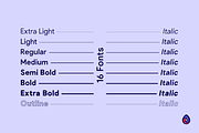 Pulp Display, a Sans Serif Font by Cueco (Thumbnail 2 of 6)