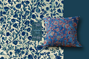 Shabby floral seamless watercolor, a Pattern Graphic by PatternsBlooming (Thumbnail 2 of 7)