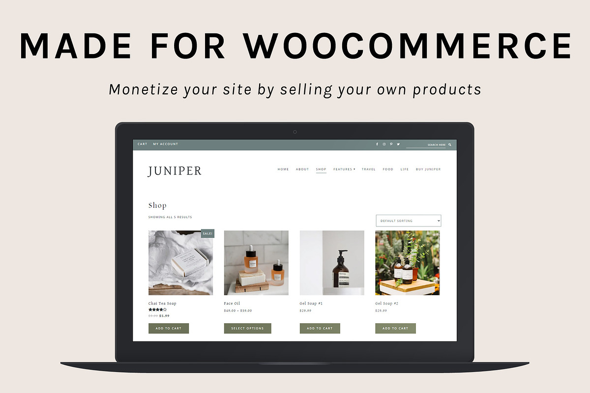 Juniper Theme • Genesis Child Theme, a WordPress Template by Code + Coconut (Photo 7 of 7)