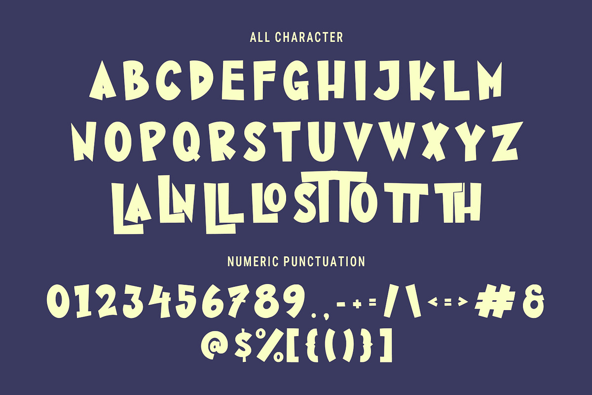 Tothuu Comic Display Font, a Sans Serif Font by Maulana Creative (Photo 4 of 7)