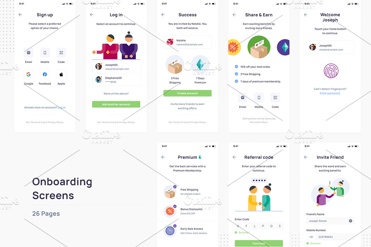 Geo Shop - Grocery Shopping App, an App Template by azyrusthemes (Photo 2 of 15)