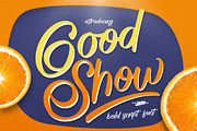 Good Show - Bold Script Font, a Script Font by HIRO.std (Thumbnail 1 of 10)