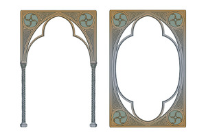 Medieval Decorative Frames