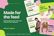 Fashion Atelier Instagram Templates, a Social Media Template by xStudio (Thumbnail 3 of 6)