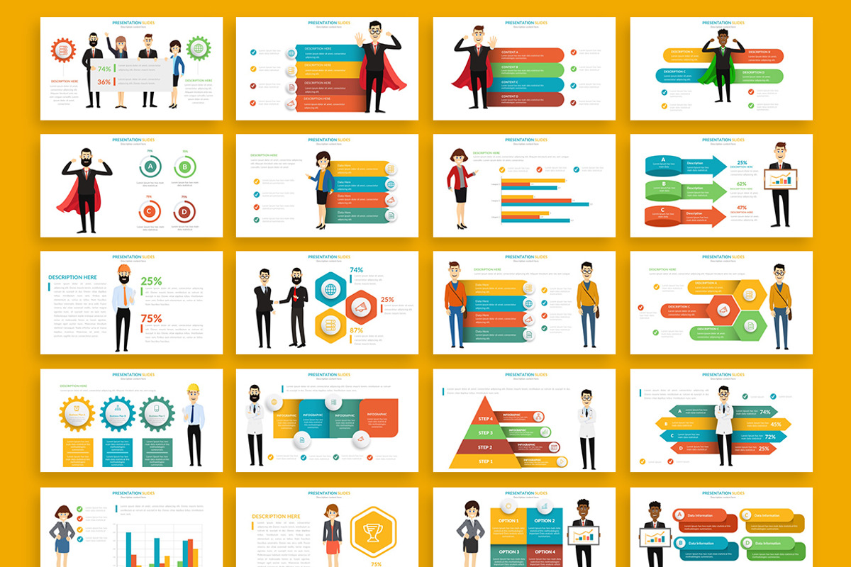 Big Infographics Keynote, a Presentation Template by Graphicgo (Photo 3 of 16)