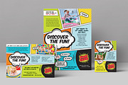 Kids Club Flyer Template, a Flyer Template by StockLayouts (Thumbnail 1 of 3)