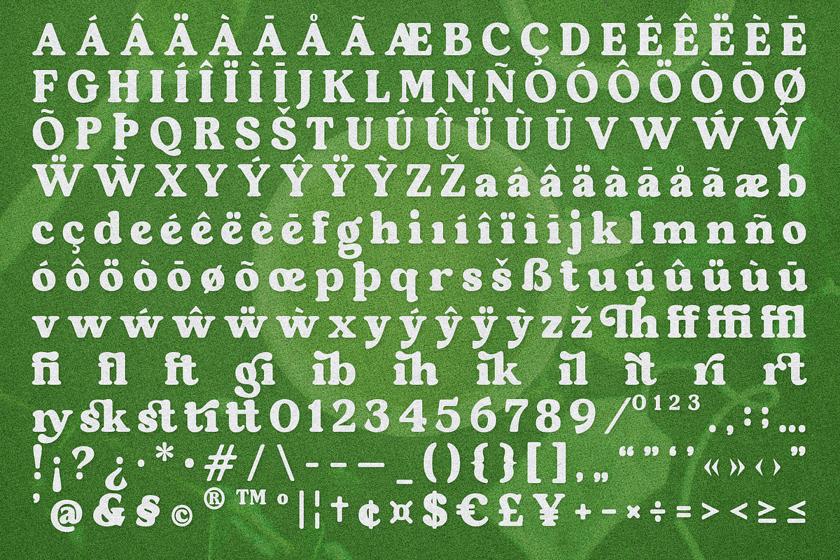 Matcha Delight | Retro Bold Serif, a Serif Font by Krismagraph (Photo 8 of 15)