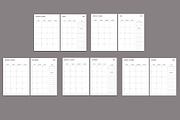 Ultimate Monthly Planner 2026-30, a Stationery Template by Design Zone (Thumbnail 6 of 9)