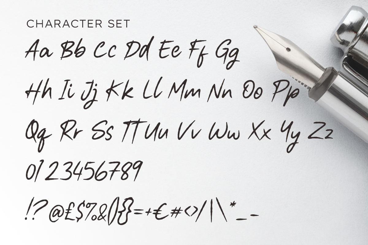 Handistry Lettering Font, a Script Font by PutraCetol Studio (Photo 5 of 5)