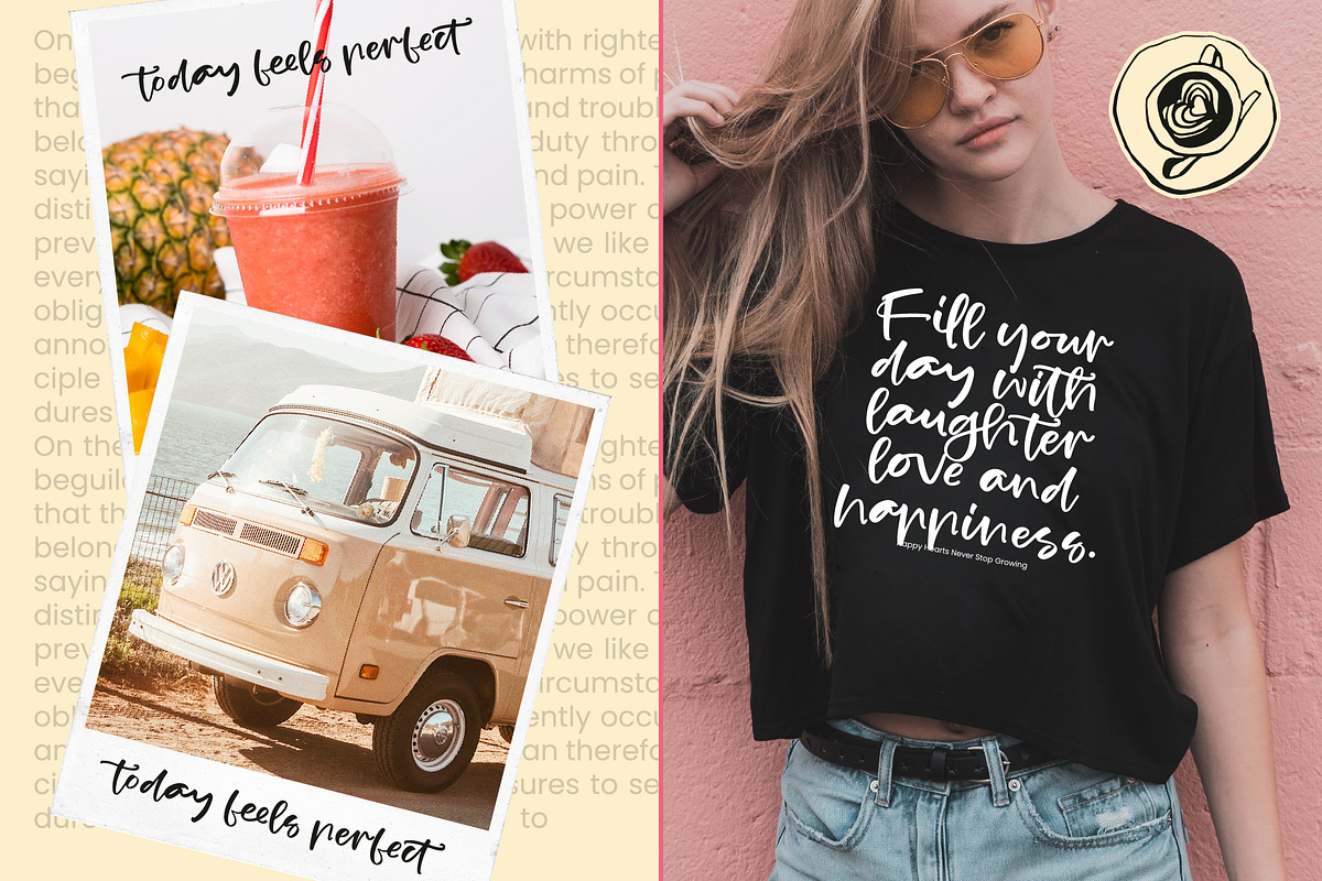 Beach Vista Handwritten Script, a Script Font by stylishtype.co (Photo 5 of 10)