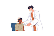 Vaccination of people set, a Healthcare Illustration by PaperTrident (Thumbnail 7 of 8)