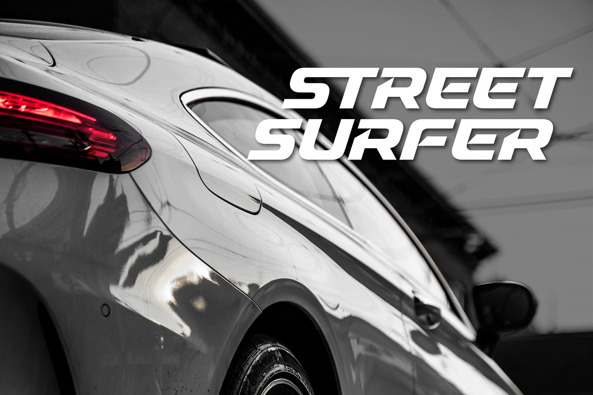 VANGO - Automotive Speed Font, a Font by Konstantine Studio (Photo 11 of 18)