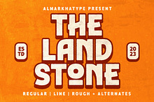 The Landstone – Ultimate Retro Font