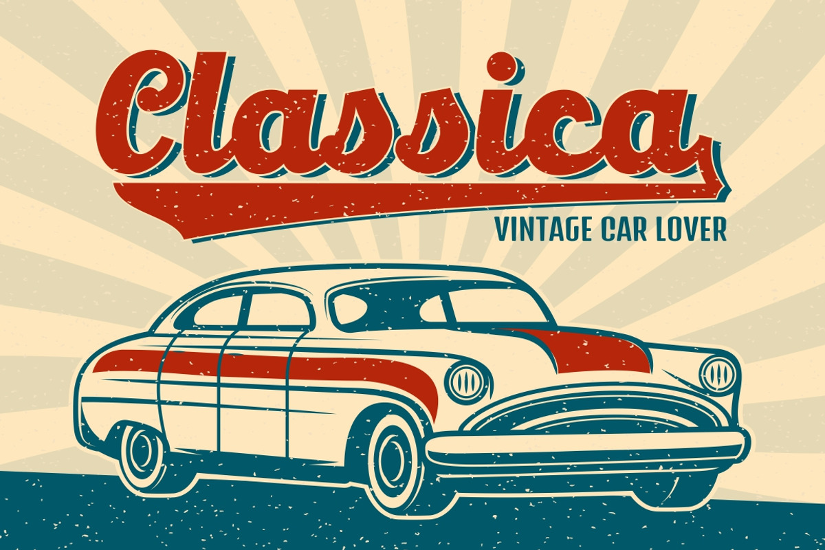 Retroking - Retro Font preview 6