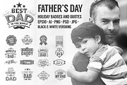 Fathers day quotes, an Object Graphic by Kseniia Kuznetsova (Thumbnail 1 of 4)