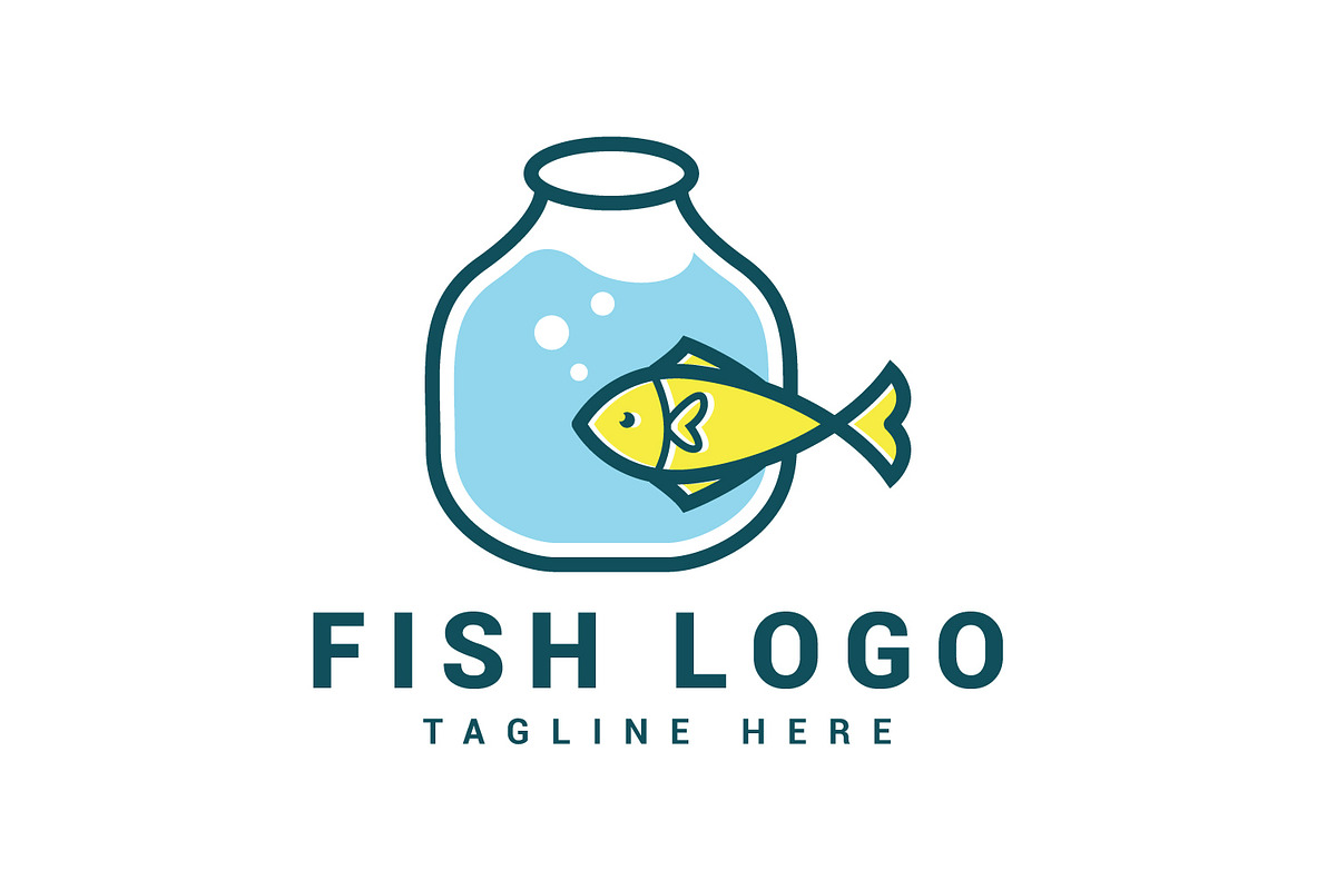 Fishing Logo, a Branding & Logo Template by Esrastion