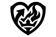 Heart Love Silhouette, an Object Graphic by Gfx_Store (Thumbnail 3 of 15)