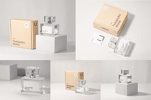 Perfume Bottle Mockup Collection