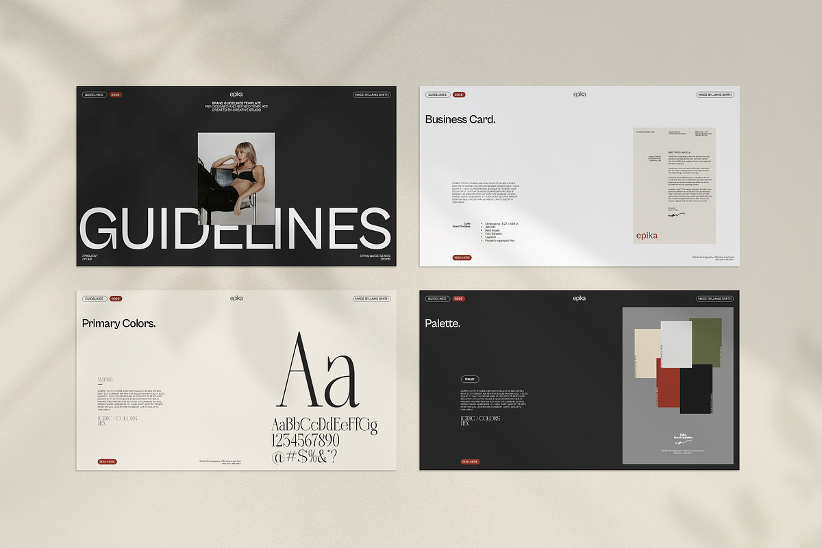 EPIKA | Guidelines, a Presentation Template by CreativexGenius (Photo 7 of 9)