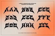 Brazen Font, a Blackletter Font by Tom Gordon Design (Thumbnail 3 of 6)