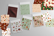 Watercolor Christmas Posters, an Illustration by KlymchukArtworks (Thumbnail 5 of 9)