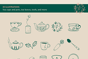 Tea House: Tea Related Illustrations, a Food Illustration by amber&ink (Thumbnail 5 of 6)