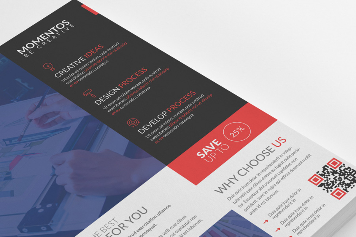 Architect Flyer Template, a Flyer Template by Momentostudio (Photo 2 of 4)