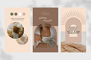 Boho Instagram Story Template, a Social Media Template by DesignKora (Thumbnail 3 of 10)