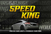 Racing Starter - Sporty Style, a Font by Novitype (Thumbnail 3 of 11)