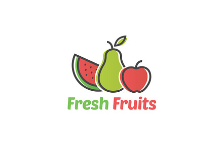 Fresh Fruits Logo