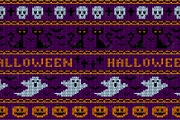 Halloween Pattern, a Pattern Graphic by kotoffei (Thumbnail 1 of 2)