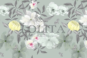 Lolita, Luxury Botanical Pattern