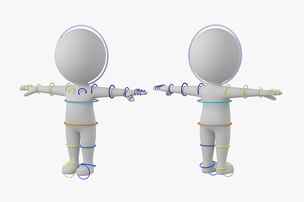 Cute Stickman in T-Pose CAT Rig, a Characters & Person 3D Model by VK Studio