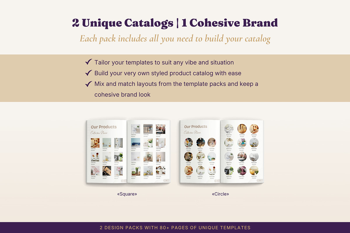 Product Catalog Line Sheet 2 Packs, a Magazine Template by B2 Studio (Photo 3 of 18)
