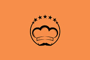 Five Star Chef Hat Restaurant Logo, a Branding & Logo Template by Salman Shop (Thumbnail 2 of 4)