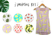 Yey! - Fun Summer Fruits set, an Illustration by Artnis (Thumbnail 7 of 7)