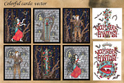 Vampire Fantasy Set, a Decorative Illustration by Samiramay (Thumbnail 5 of 6)