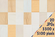 Authentic Mid-Century Paper Pack, a Texture Graphic by Piddix Archives (Thumbnail 2 of 2)