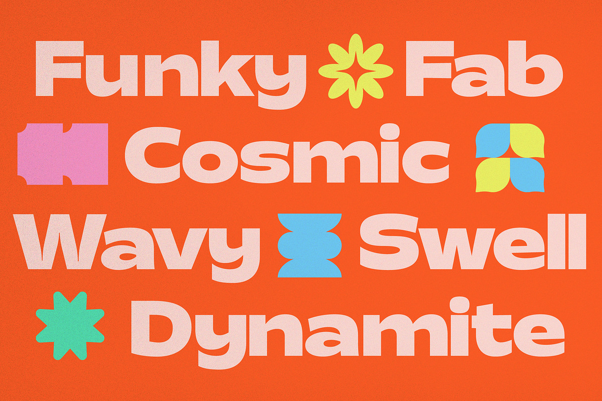 Bugky Groft - Bold Retro Sans, a Sans Serif Font by timelesstype.co (Photo 7 of 15)