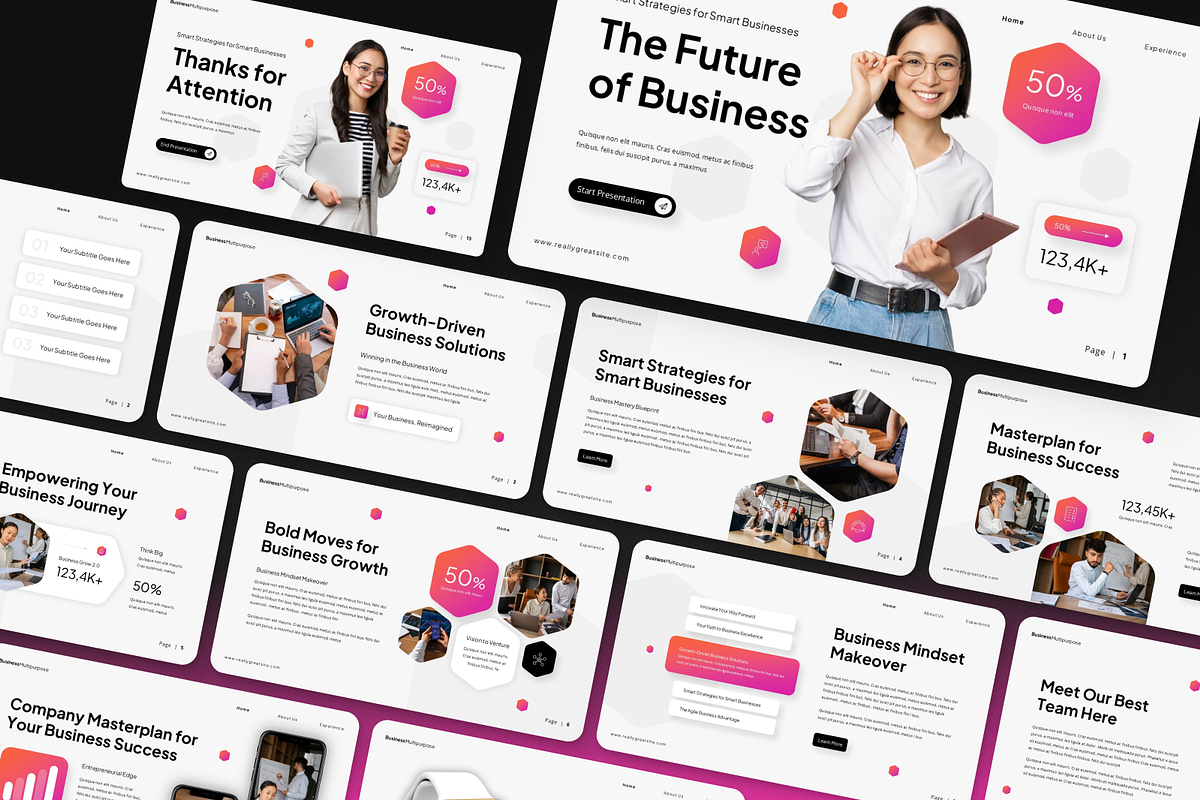 Business Multipurpose Presentation preview 3