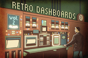 Retro Dashboards vol.2
