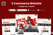 Zendaya - E Commerce Website, a Landing Page Template by SLAB! Design (Thumbnail 1 of 5)