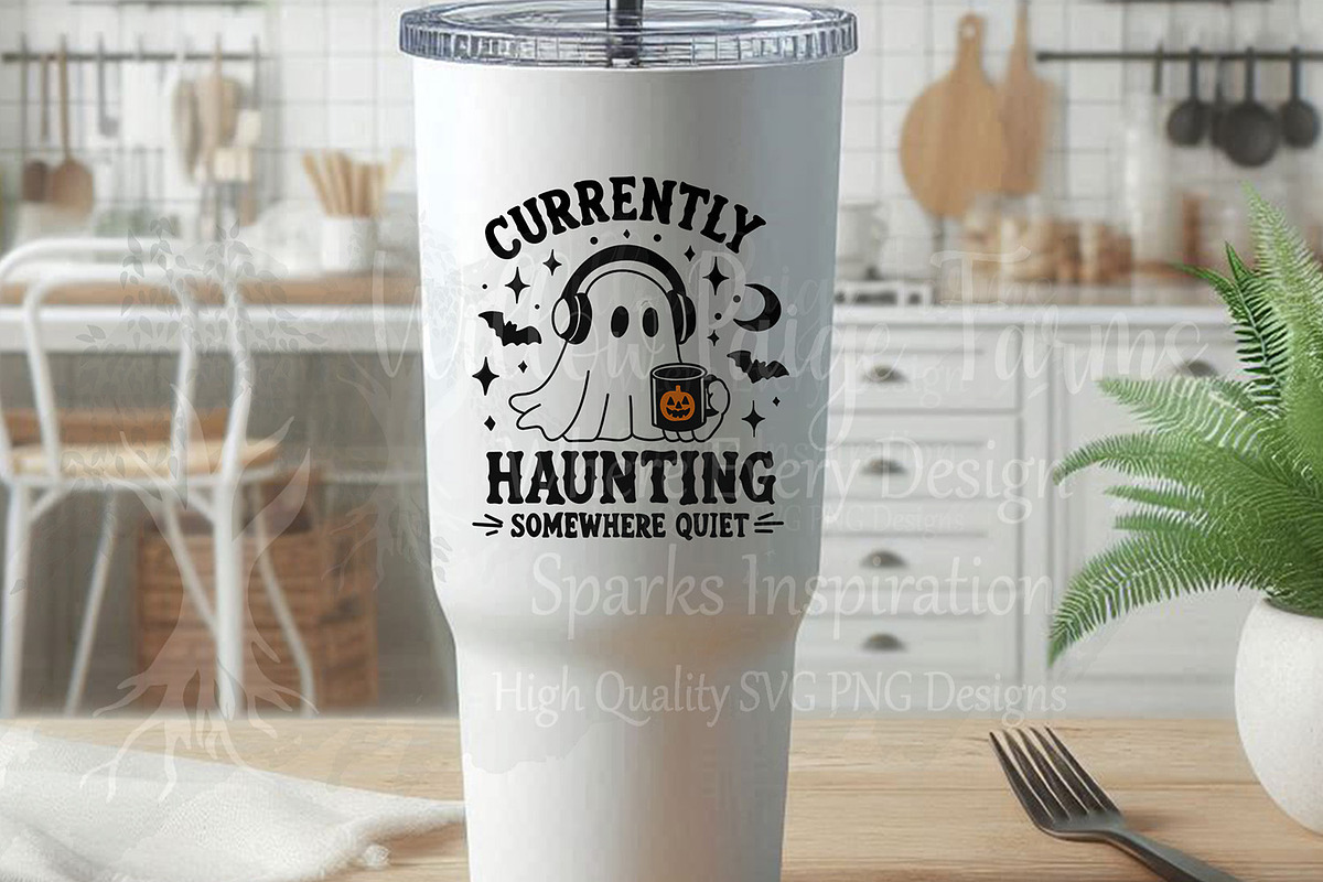 Funny Ghost Halloween introvert, a Seasonal Illustration by Willow Paige Farms (Photo 6 of 8)