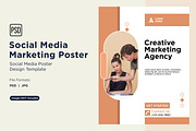 Social Media Marketing Poster Design, a Design Template by shahsoft (Thumbnail 1 of 2)