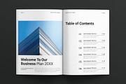 Business Plan Template, a Brochure Template by E-Type (Thumbnail 2 of 7)