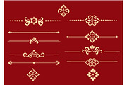 Vintage set. Floral elements, a Pattern Graphic by RODINA (Thumbnail 1 of 3)