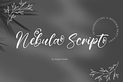 Nebula Script - A Modern Script, a Script Font by Universitype (Thumbnail 1 of 11)