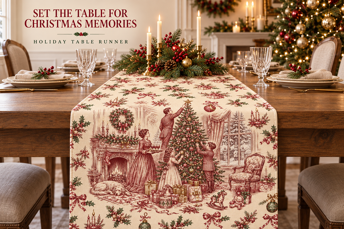 Christmas Tree Decorating Toile Pack, a Pattern Graphic by Olya Creative (Photo 5 of 7)